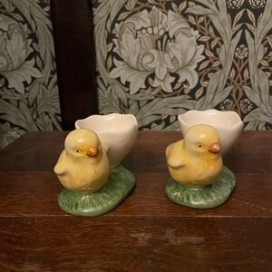 Yellow Chick Egg Holders